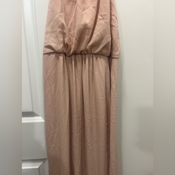 Show Me Your Mumu Dusty Blush Crisp Pink Amanda Maxi Dress Size XL $198 - Picture 2 of 8